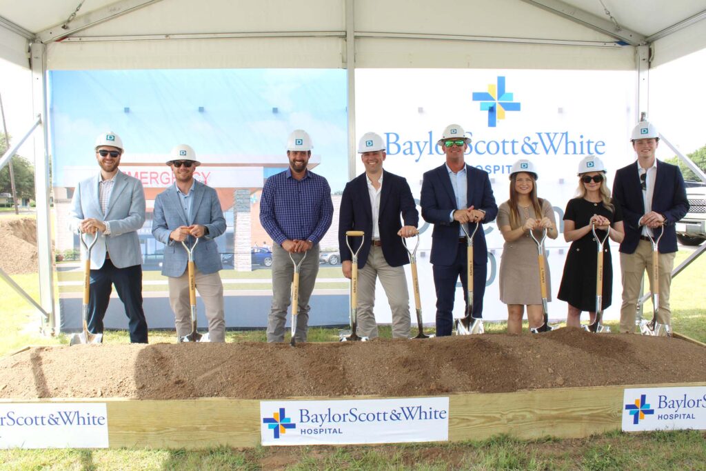 Durkin groundbreaking baylor scott and white